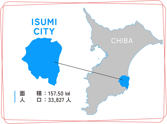 いすみ市の面積・人口